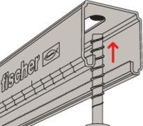 Image du produit Fischer FIS 538754 Rail de montage FLS 17/1.0 - 3m