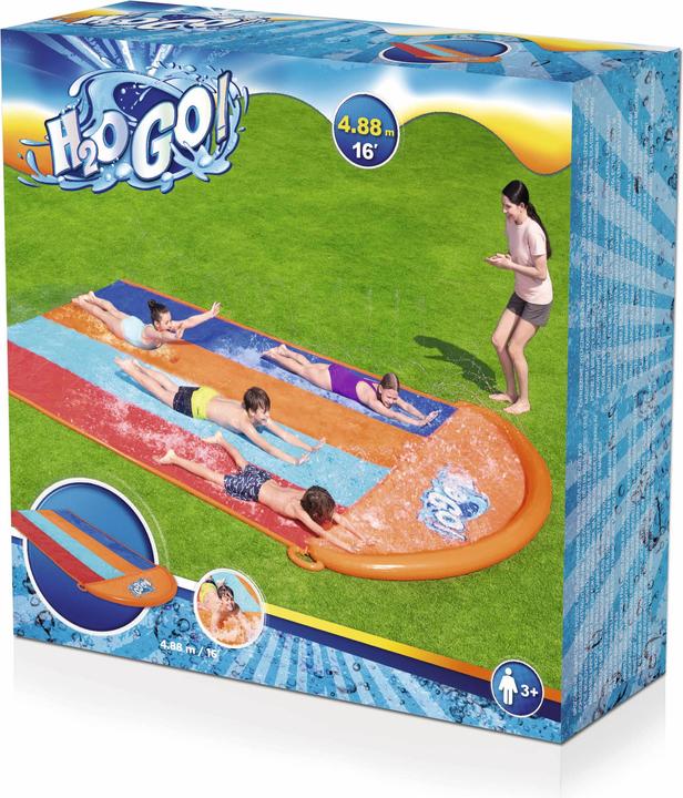 Image du produit Bestway 52323, Garden water slide, 3 yr(s), Gonflable, 4880 mm, 3.34 kg (4.88 m)