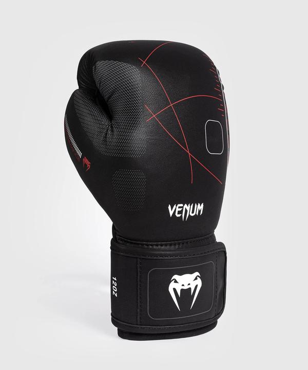 Actual product image Venum Tactical XT Boxhandschuhe Black/Fire Red (18 OZ)