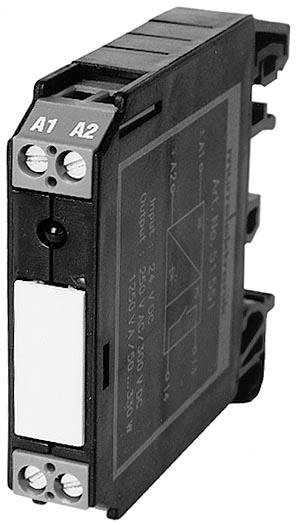 Produktbild Murr Elektronik RMM 24VDC Ausgangsrelais IN: 24 VDC - OUT: 250 VAC/DC 6 A 1 Schliesser - 12 mm Schraubklemme