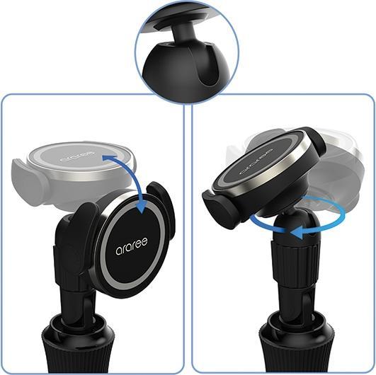 Produktbild Araree Selfie Stick Bluetooth Magfie Pod Pro czarny/black MagSafe Tripod AR60-01909A