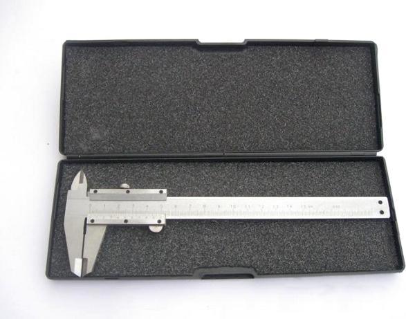 Actual product image GEKO Metal sliding scale, 0-150mm x 0.05 (15 cm)