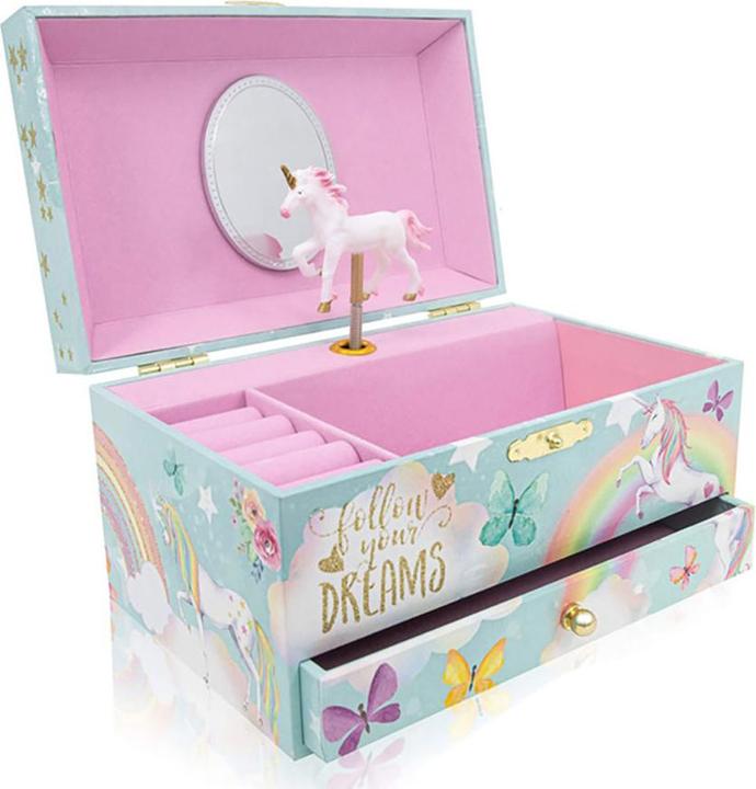 Produktbild VR Shinecon Spieluhr Truhe Modell Einhorn