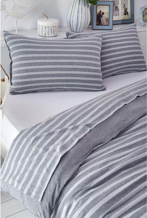 Produktbild Living Home Melange Jersey Double Face (Kopfkissenbezug, 50 x 70 cm)