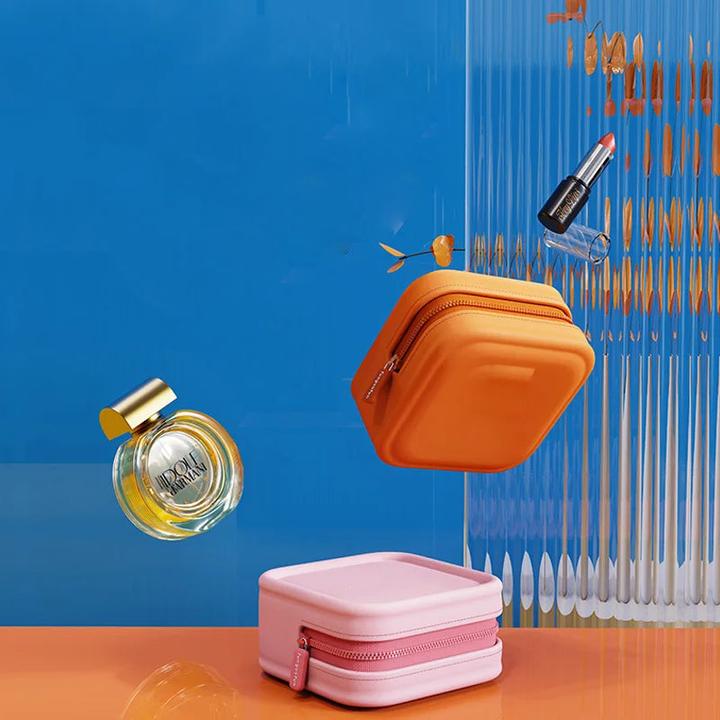 Immagine prodotto Only-Bags.Store Borsa per il trucco Borsa organizzatrice impermeabile in EVA di grande capacità Tote con cerniera (1 l)