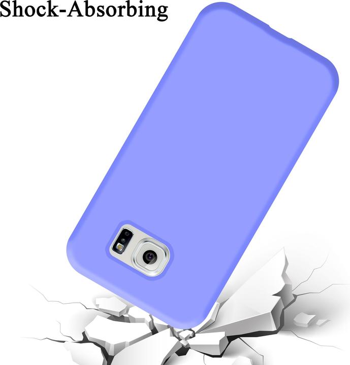 Immagine prodotto Cadorabo Copertura della cassa del silicone liquido TPU (Samsung Galaxy S6)