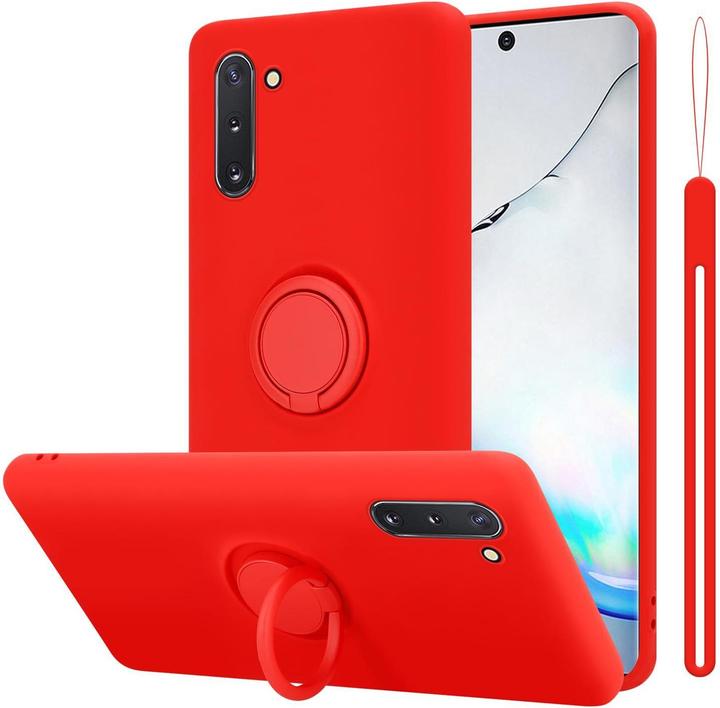Actual product image Cadorabo TPU Liquid Ring Silicone Case Cover (Samsung Galaxy Note 10)