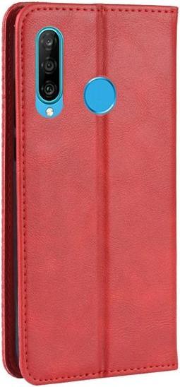 Produktbild MU Style Vintage Style Leder Bookcover Hülle (Honor 20 Lite)