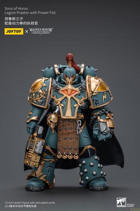 Image du produit Joy Toy Warhammer The Horus Heresy Figurine 1/18 Legion Praetor With Power Fist 12 cm