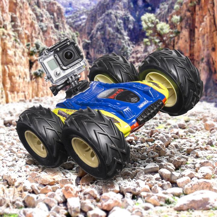 Produktbild mantona 360° Befestigungsplatte 3M für GoPro (GoPro HERO8 Black)