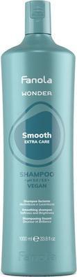 Produktbild Fanola Wonder Smooth Extra Care Smoothing Shampoo For Hair 1000ml (1000 ml, Flüssiges Shampoo)