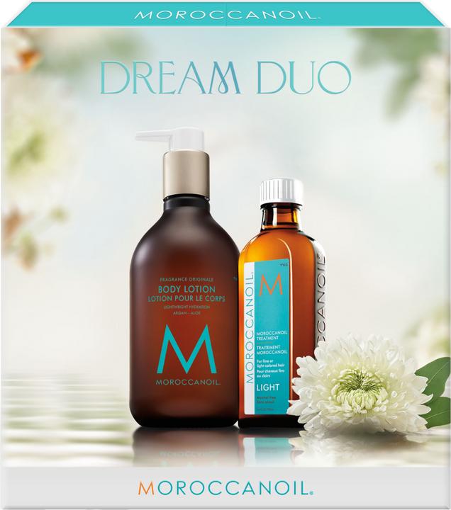 Immagine prodotto Moroccanoil Dream Duo Light 460 (Set per la cura dei capelli)