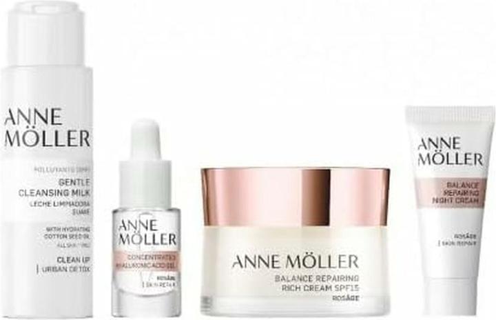 Anne Möller Rosage Day Rich Cream 50ml Set 4 Artikel (Gesichtspflege set)