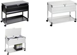 Actual product image Durable Suspension file trolley with lid (87 x 73 x 43 cm)