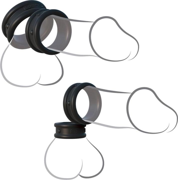 Produktbild Pipedream Max-Width Silicone Rings (2.80 cm)