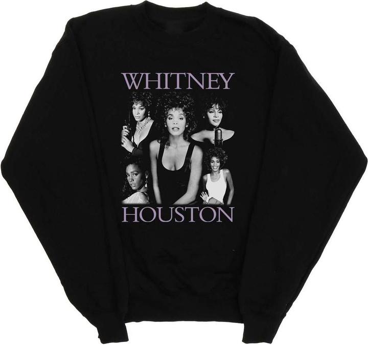 Actual product image Whitney Houston Womens/Ladies Multiple Pose Sweatshirt (L)