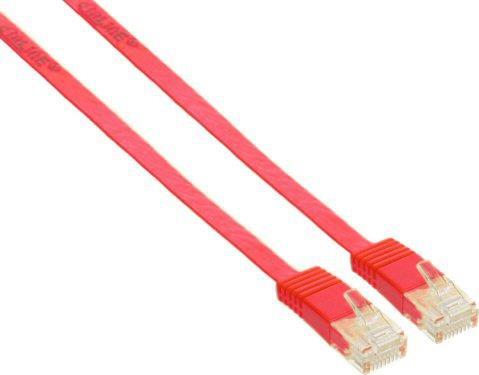 Produktbild InLine 3m Patchkabel flach, U/UTP, Cat.6 (U/UTP, CAT6, 3 m)