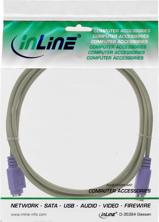 Produktbild InLine PS/2 Verlängerung (2 m, PS/2)