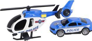 Immagine prodotto Rapid wheels Veicoli della polizia elicottero+auto +L/T