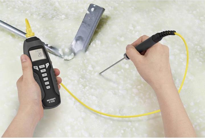 Produktbild Voltcraft Wasserdichtes Temperaturmessgerät K300