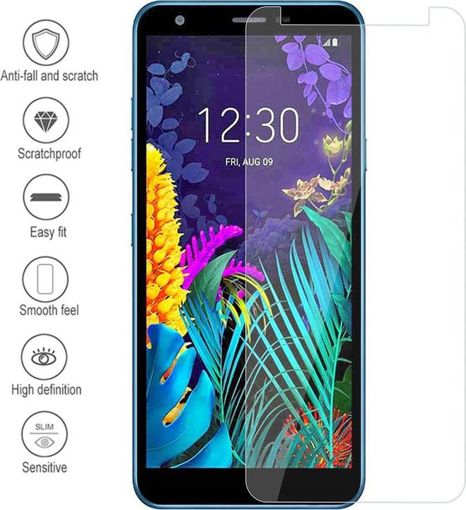 Actual product image Screenguard LG K30 bulletproof glass protective film Case Friendly Design (1 Piece, K30)
