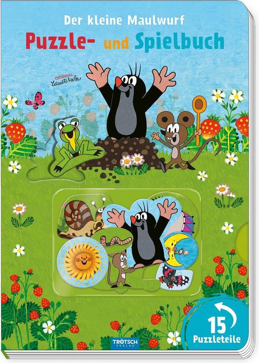Produktbild Puzzlebuch Spielbuch Maulwurf (10 Teile)