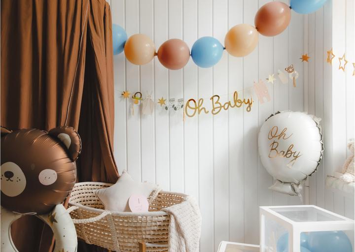 Image du produit Partydeco Ballons à chaîne Linking Ballon décoratif Nude 33cm, 20 pièces (1 x)