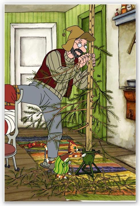 Image du produit Pettersson und Findus Un arbre de Noël pour les hommes (30 x 45 cm)