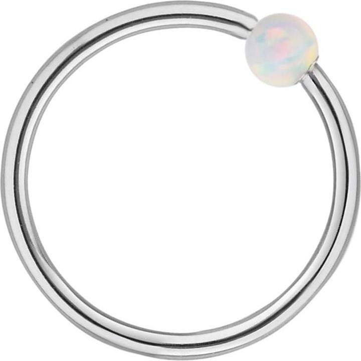 Actual product image Bijouteria Pin (Synthetic pearl, Surgical steel 316L)