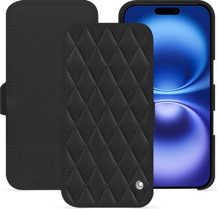 Actual product image Noreve Horizontal leather flap shell (Apple iPhone 16)