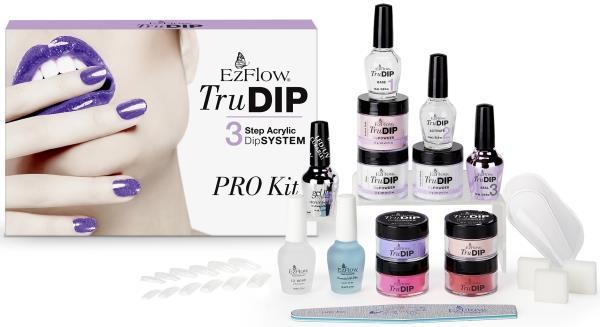 Produktbild EzFlow TruDip Pro Kit (Weiss, Violett, Farblack)