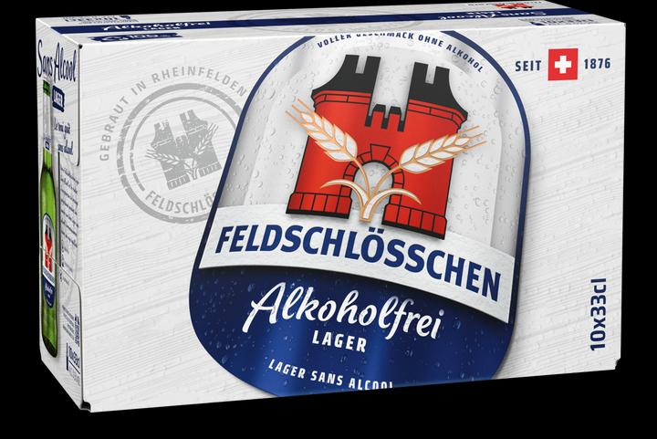 Immagine prodotto Feldschlösschen Lager Senz'Alcool (10 x 33 cl)