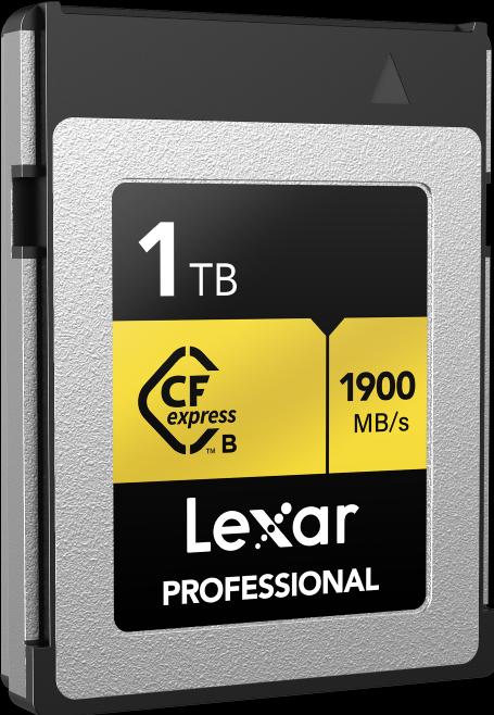 Produktbild Lexar Professional Gold Series (1000 GB, CFexpress Typ B, U1)