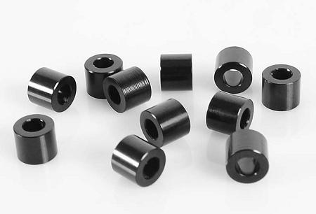 Actual product image Rc4Wd Spacers M3 5mm, black, 10 pieces