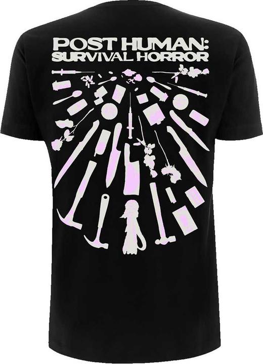 Actual product image Bring Me The Horizon Unisex Adult Tools Cotton Back Print T-Shirt (L)