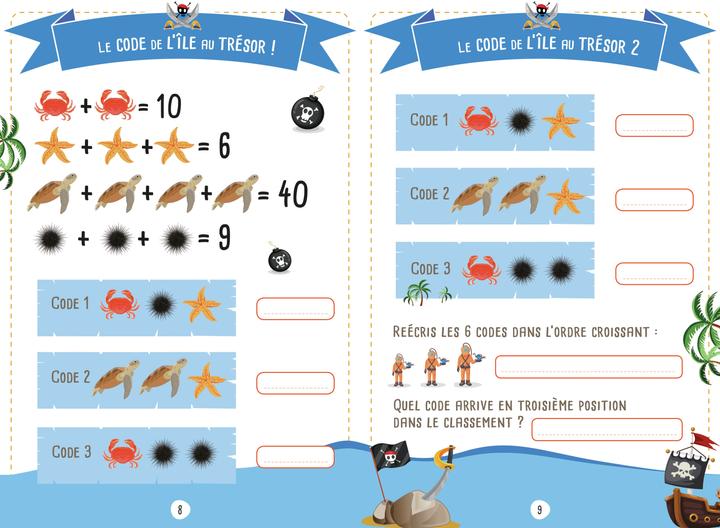 Actual product image Les jeux de maths des petits génies! du CP au CE1, 6-7 ans (Quénée Mathieu, French)