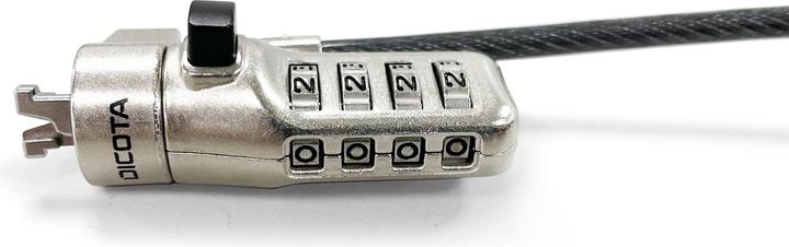 Actual product image Dicota Security Cable N-Lock combi./res. slot,single