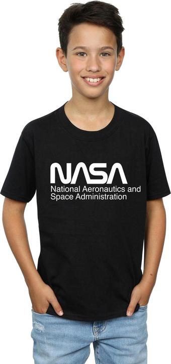 Actual product image Nasa Boys Logo One Tone T-Shirt (140, 146)