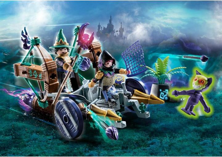 Image du produit Playmobil Chariot attrape-démons Violet Vale (70748, Playmobil Novelmore)