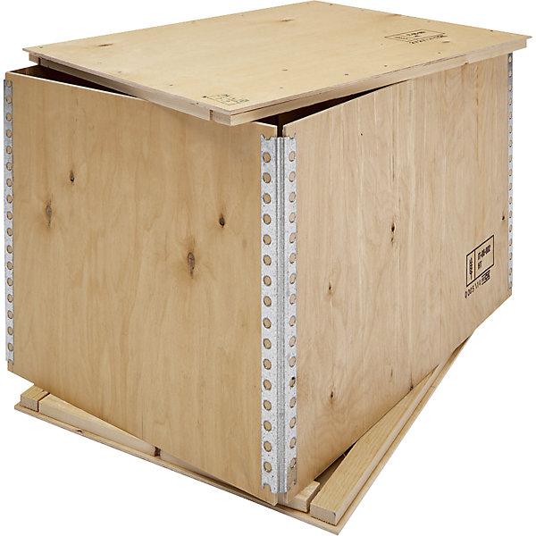 Immagine prodotto eurokraft basic Scatola pieghevole in compensato ECONOMIA (3 x)