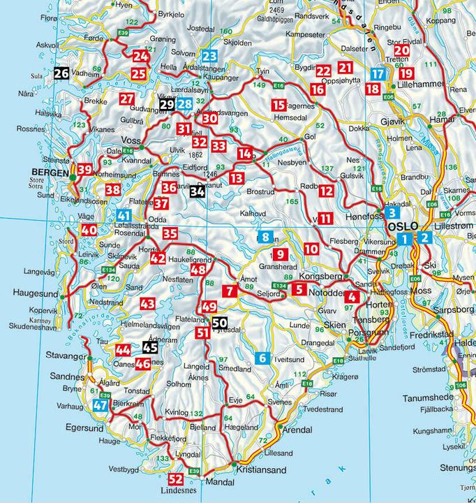 Immagine prodotto Norvège Sud (Guide de randonnées) (Francese, Jocelyne Abarca, Andrea Kostial, Tobias Kostial, Bernhard Pollmann, 2024)