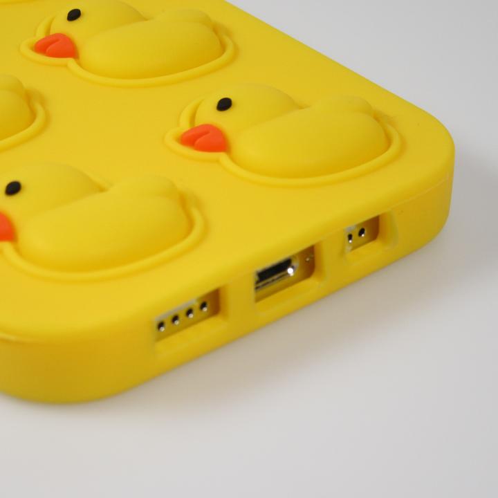 Actual product image PhoneLook Cover Silicone jeu éclate bulles anti-stress canards (Apple iPhone 12 Pro Max)