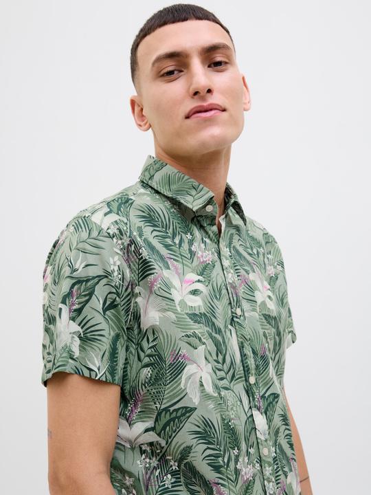 Immagine prodotto Jack & Jones Jjhawaii Aop Shirt Ss Ln (XXL)