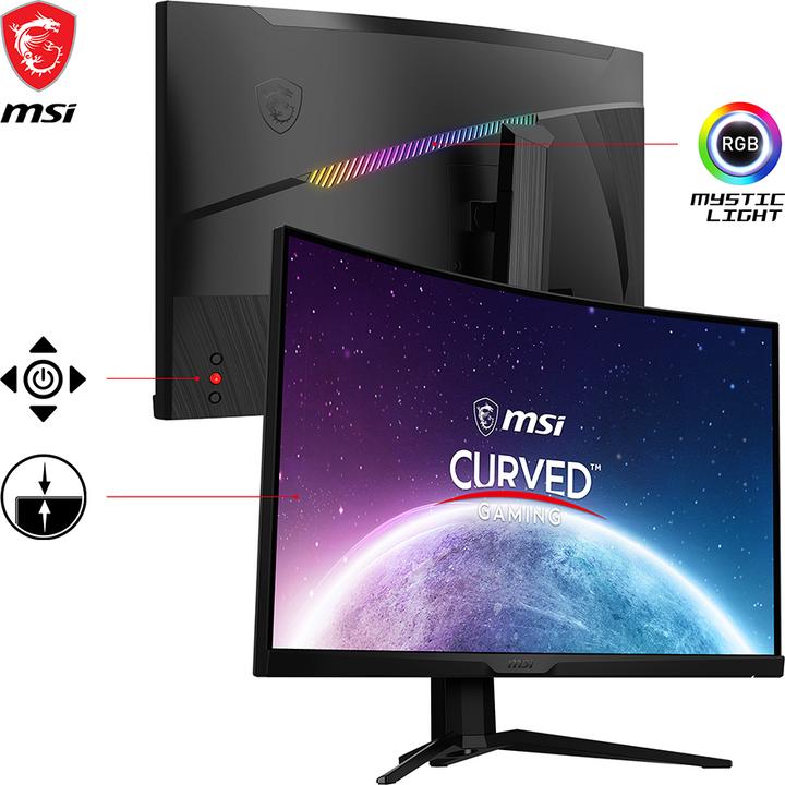 Actual product image MSI MAG 325CQRXFDE (2560 x 1440 pixels, 32")