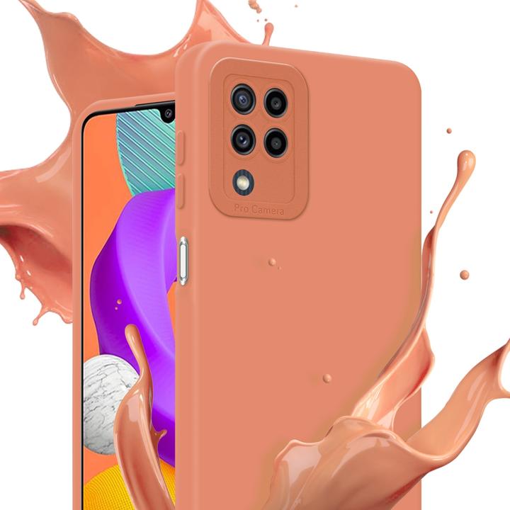 Actual product image Cadorabo Case for Samsung Galaxy M22 / M32 4G in TPU Fluid LM162 Style (Samsung Galaxy M22, Samsung Galaxy A32)