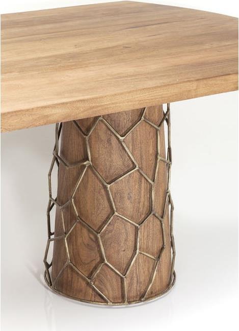 Actual product image Kare Design Mesh Brass (200 x 100 cm)