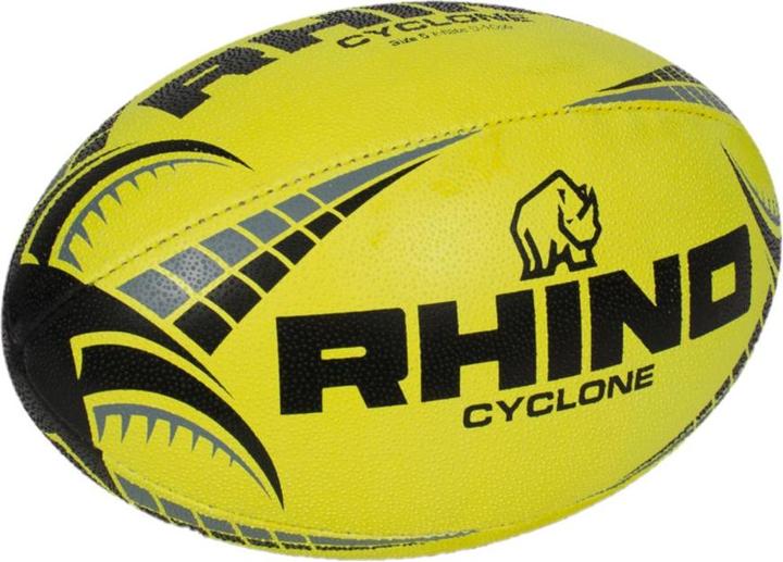 RugbyBall Cyclone Kunststoff Gummi