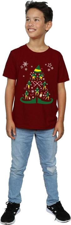 Actual product image Elf Boys Christmas Tree T-Shirt (152, 158)