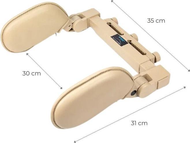 Actual product image Hermex Headrest car seat headrest Head rest 180° adjustable