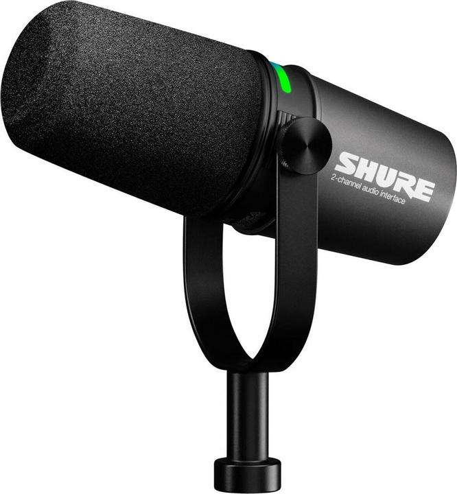 Shure MV7i Mikrofon mit integriertem Interface